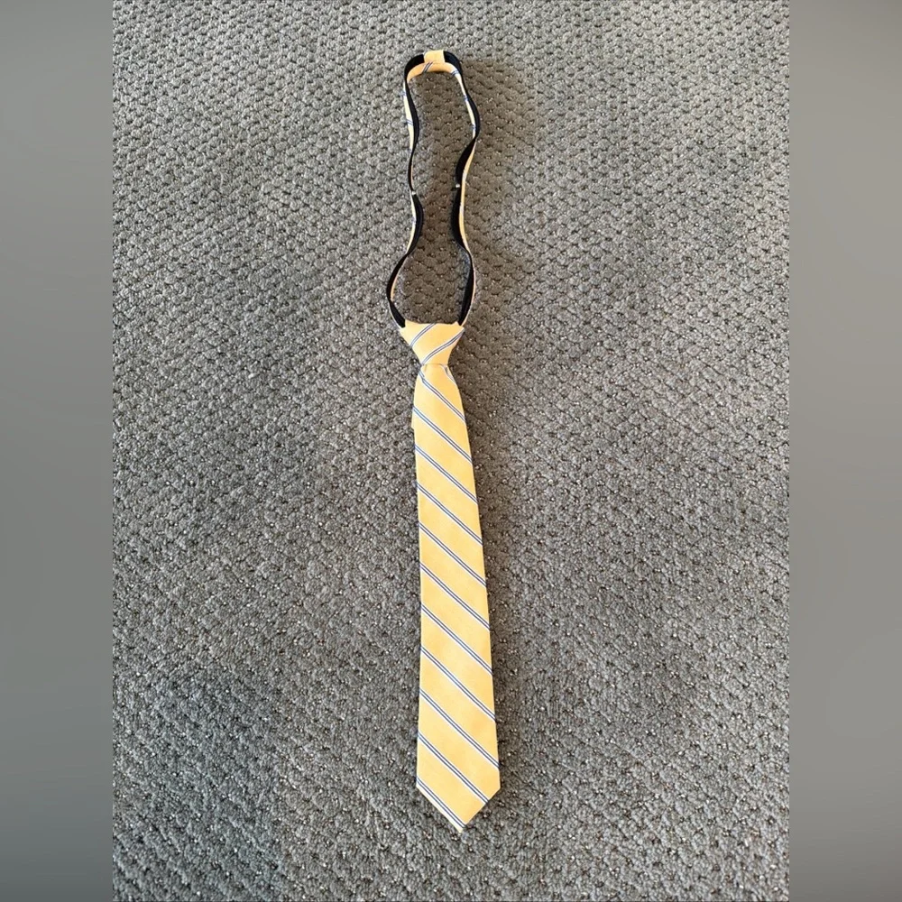 Nordstrom Boys Yellow Striped Necktie